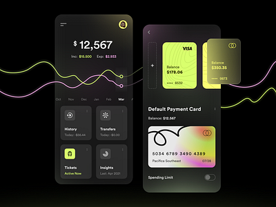 Finance App app app design banking budget charity donate finance finance app fintech fireart fireartstudio money productdesign smart statistics tickets transfers ui uiux widgets