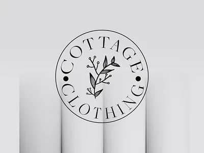 Sustainable Clothing Logo Design botanical branding logo logo design minimal minimalism