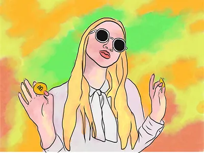 Crypto Illustration bitcoin bitcoins btc crypto crypto currency crypto wallet cryptocurrency fresco illustration illustration art illustrations illustrator illustrator art storytelling vector