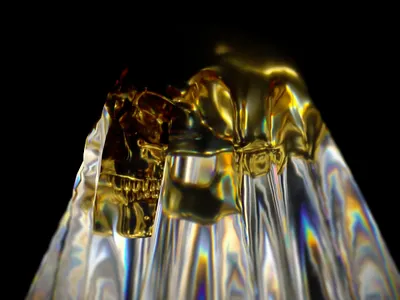 Ghost 3d art 3d modeling c4d maya octane