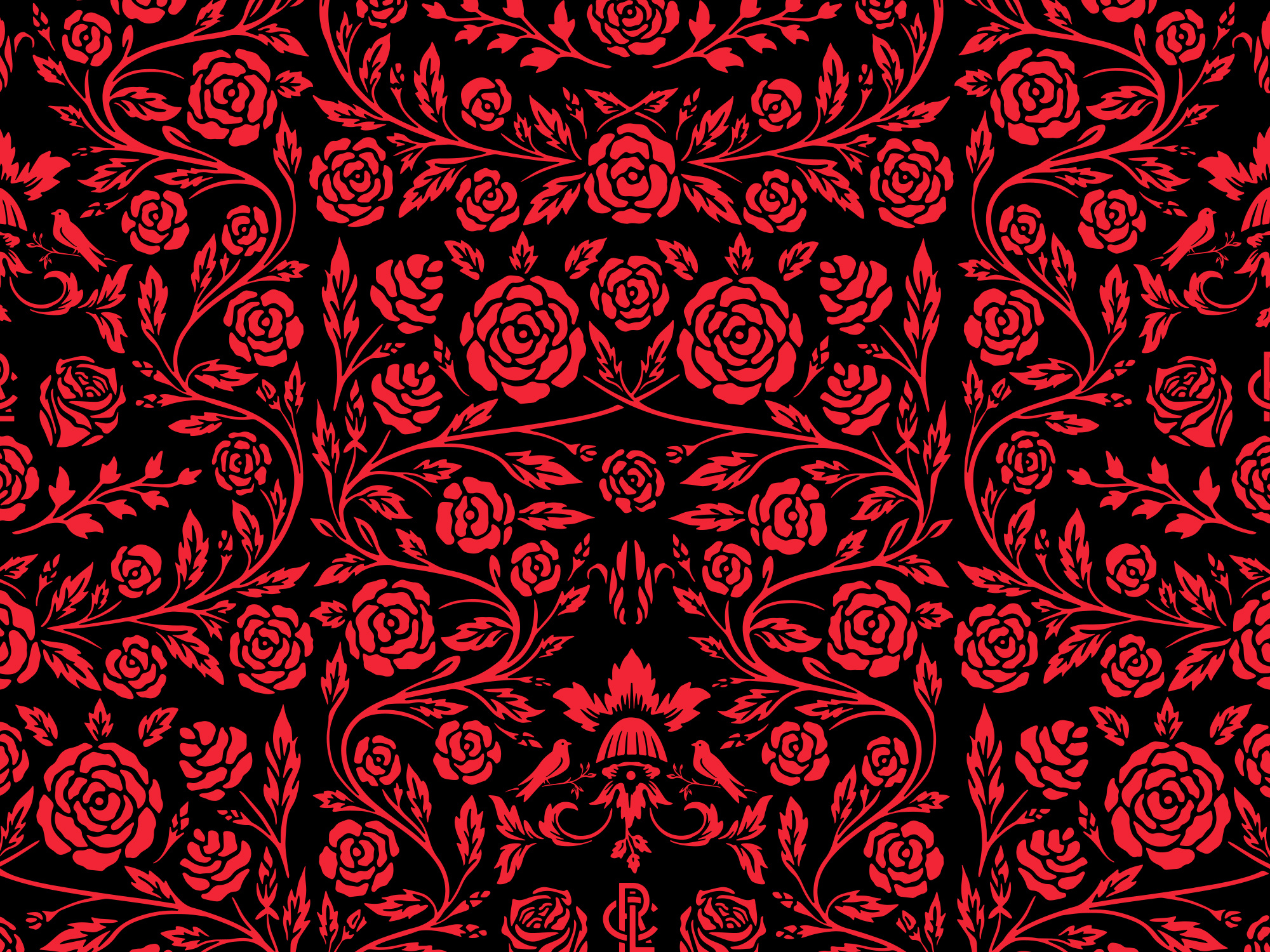 Red Light Chicken - interior Wallpaper