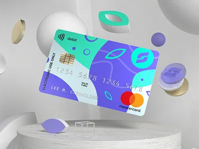 Credit card design concept 3d 3d art banking branding cinema4d creditcard design finance fintech floating redshift redshift3d