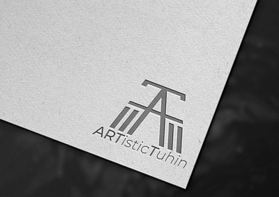 AT Text Type Logo branding design icon illustration logo logo design logodesign logos logotype typography ui ux vector