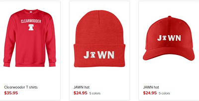 Clearwooder and JAWN hat