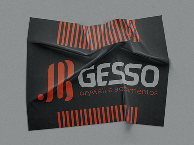 Branding - JB Gesso casa construction construction logo drawing drywall gesso gesso3d obra plaster