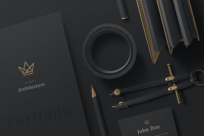 Black Branding Mockups Vol.3 black black branding brand stationery branding business card card corporate corporate identity corporate identity design display display mockup gold golden minimal mockup mockups psd scene generator stationery template