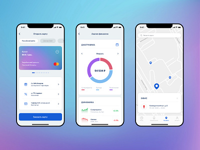 Banking App app application bank app banking app cash app concept design design finance app interaction mobile app mobile bank ui ui design ux