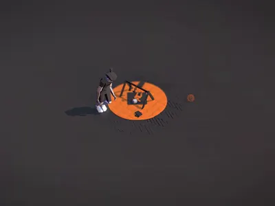 Fatherhood in 3D – RUN 3d animation color father illustration isometric petrkoll studio