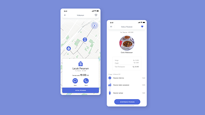 UI Delivery app design ui ux web website