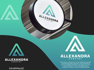 al branding design flat graphic design icon illustration logo typography