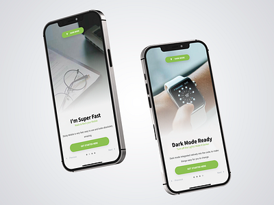 Sticky Mobile | Mobile Kit & PWA app design app template app ui app ux bootstrap bootstrap template dark mode dark ui design highlight colors light mode mobile mobile app mobile design mobile ui site template ui ux walkthrough screen website template