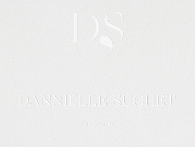 Dannielle Suchet Jewelry - Australia brand identity branding design fashion brand logo logodesign minimal typography