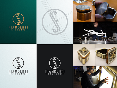 SF "Stefano Fiamberti" artwork brand identity brass channel creative design fashion graphic design gucci high illustration lettermark logo monogram panerai saintlaurent ysl