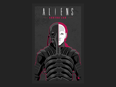 Aliens Sontha'zar nº1 aliens comic illustration science fiction vector