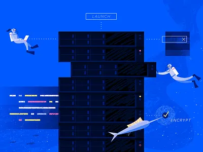 AppPlatform app icon illustration ocean tech texture ui vector water web