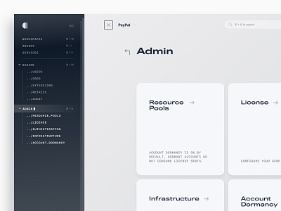 Admin menu - SaaS Web App Design admin analytics clean corporate enterprise app enterprise design enterprise software enterprise ux minimal productdesign saas uidesign ux ux ui ux design web app design web app ui web app ux web application design web design