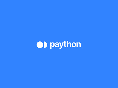 Paython brand checkout inter letter logo negative pay payment positive simple stripe