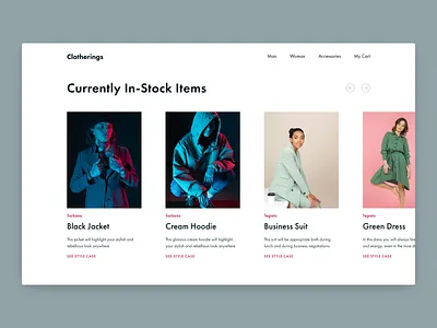Currently In-Stock - Daily UI #96 brand identity daily 100 challenge daily ui dailyui096 dailyuichallenge design dizzarro design dress hoodie instock jacket light ui shop shopify shopping wordpress development