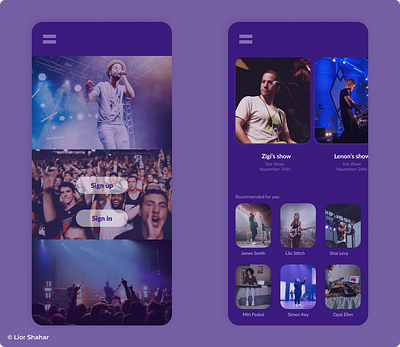 New Musicians app dailyui design designs figma ui ui ux ui design ui. uidesign uiux