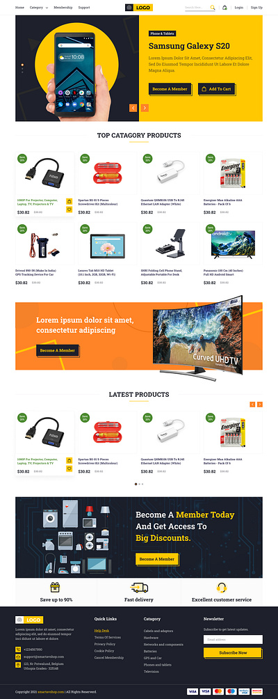 Ecommerce design logo ui ux web website website banner