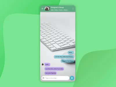 Direct Messaging App 013 daily challenge 013 dailyui dailyuichallenge design direct messaging dm figma message app messaging app ui ux web