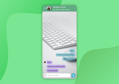 Direct Messaging App 013 daily challenge 013 dailyui dailyuichallenge design direct messaging dm figma message app messaging app ui ux web