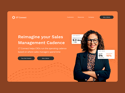 Website Design for Sales Software Business
