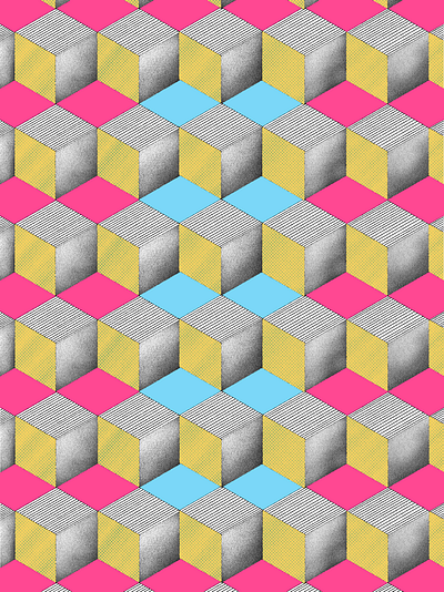 Isometric Pattern design isometric pattern procreate