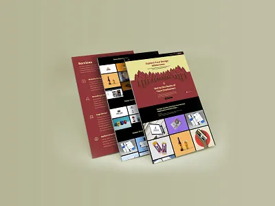 Camper Creative Co Web Design brand brand design brand identity branding design design agency graphic designer outdoor design web design web designer website design