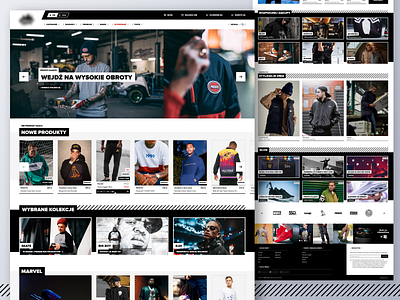 🛒 Streetwear Store design ecommerce online store shop shopping store streetwear ui ux webdesign