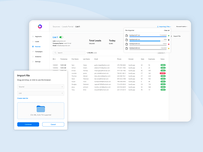 Web Design - Omnifluent crm ui ux web design