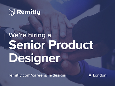 Remitly's hiring! design designer fintech hiring jobs london product productdesign remitly