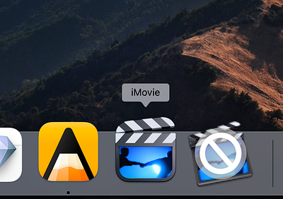 iMovie Big Sir icon (iMovie HD x Final Cut Pro Mashup)