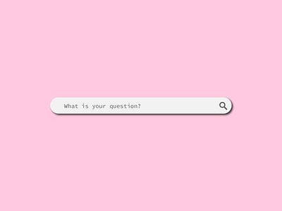 Search 022 app cute dailyui dailyuichallenge design illustration illustrator minimal question search search bar search engine searching ui ux