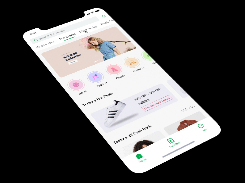 E-commerce APP app branding design flinto icon illustration ui ux web