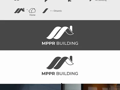MPPR Building Logo branding combination logo exclusive logo logo logo design logo mark logogram logos modern modern logo