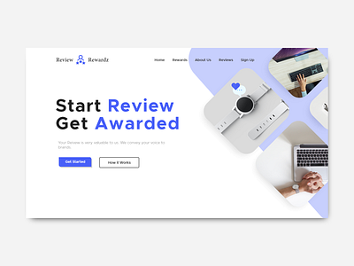 Review Rewarz - Website Design. agency website clean website clean website design eccomerce landing page design landingpage modern website ui uidesign uiux design website design