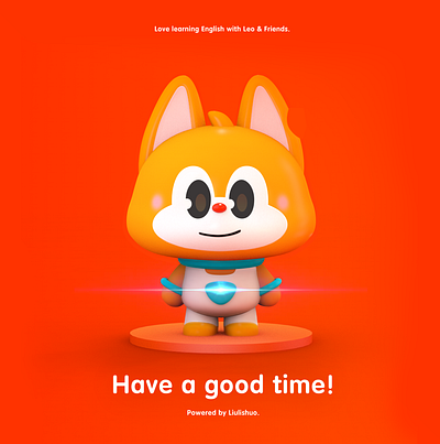 Leo Laix 3D proptype branding cartoon design