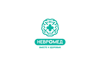 NEVROMED brain clinic health logo medicine neurology