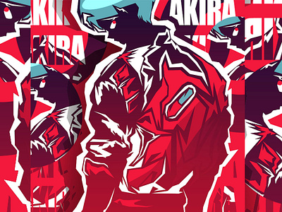 Akira Kaneda Illustration akira anime design digital digital art digitalart gfx illustration vector vector artwork vector design vectorart