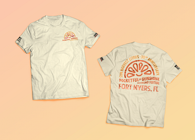 Event T-Shirts - SHC 30th Anniversary Fest ai brand brand identity branding branding design citrus cloth design clothes fest festival florida florida design logotype mockup mockup psd psd shirt tshirt typography