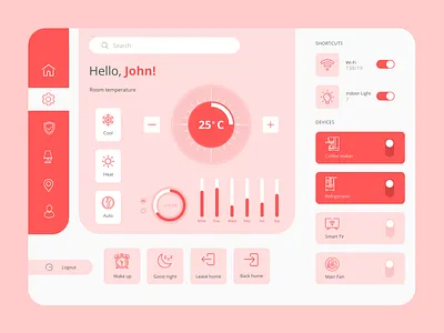 Smart Home Connected Devices App app design app ui app ui design mobile app mobile app concept mobile app design mobile app ui mobile app ui design smart devices smart home smart home app