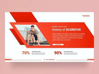 Scorefor – Sports and Fitness PowerPoint Presentation Template business clean creative design fitness infographic powerpoint powerpoint template pptx presentation scorefor slides sport