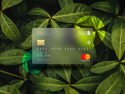 Credit Card Glassmorphism Design Concept concept design design glassmorphic glassmorphism graphic design madebyranju mobile app neumorphism neumorphism ui ui ux visual design