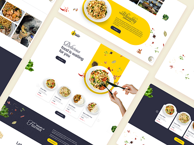 Restaurant Website best ui design best website design best website ui clean design food app food website modern website design restaurant app restaurant website ui ux design web app