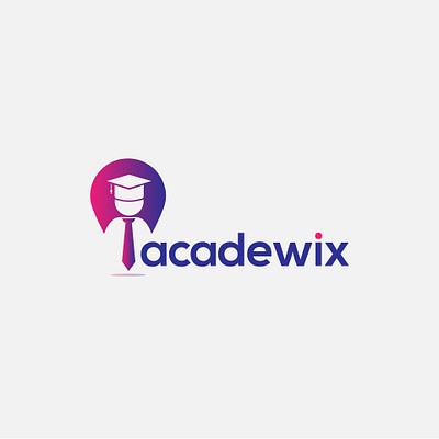 Acadewix art branding design flat icon illustration illustrator logo minimal vector