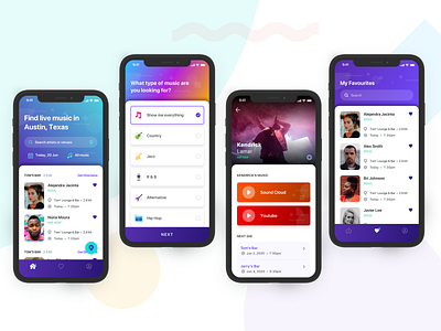 Music App app music app ui