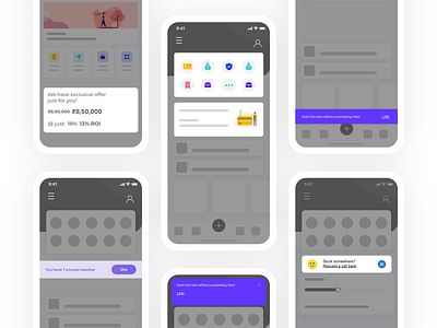 Nudges Simulation For User Journey bitcoin block chain crypto design finance fintech google pay journey navigation nudge payment paytm personalized phonepe ui user experience user journey ux ux design