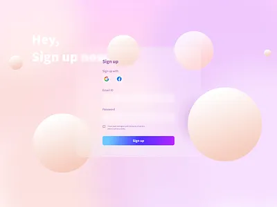 Sign up page / ui colors daily ui dailyui dailyui 001 dailyuichallenge figma figmadesign firstshot ui ui design uiux ux web webdesign website