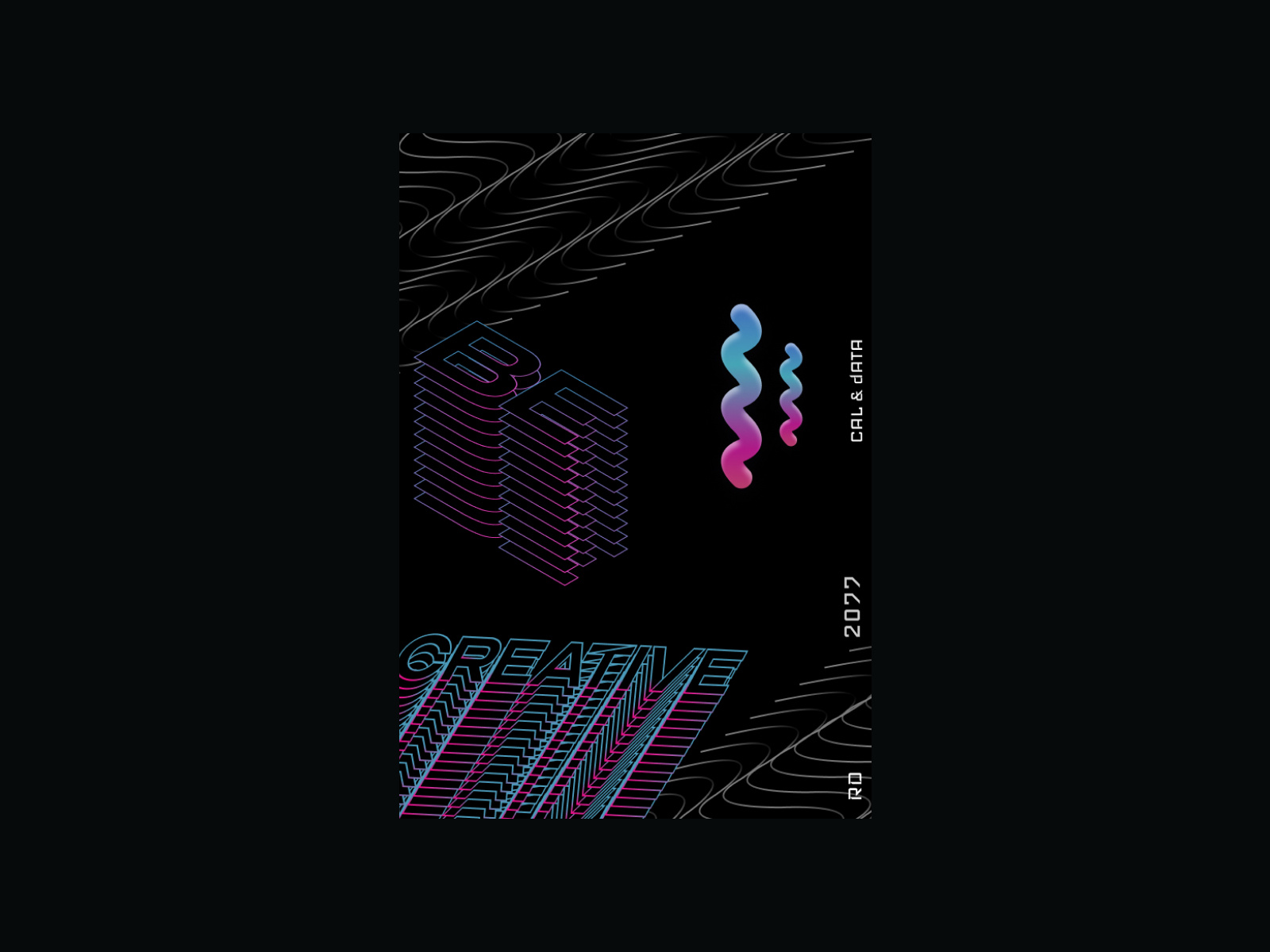 Be Creative Poster animatedart animatedvideo animation becreative clean colourful colours creative design graphic design minimal motion graphics poster posterlovet ui uidesigners uiux ux uxdesigners